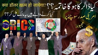 The new currency of BRICS countries Fall of the dollarwhat is brics explain in hindi newsnow90 [upl. by Lecram962]