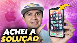 ACHEI a SOLUÃ‡ÃƒO da TELA que TRAVA no IPHONE 11 Resolvido [upl. by Ecineg]