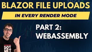 Blazor File Uploads in NET 80 Part 2 WebAssembly [upl. by Roselane]