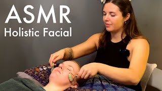 Holistic facial and relaxation session with JAZZMUTCHHOLISTICS Unintentional ASMR Real ASMR [upl. by Hemphill]