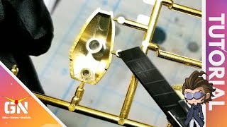 How To Cut Undergated Parts Gold Plated  Tutorial [upl. by Elliot633]