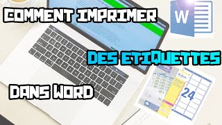 Comment imprimer sur des étiquettes facilement sur Word [upl. by Armil]