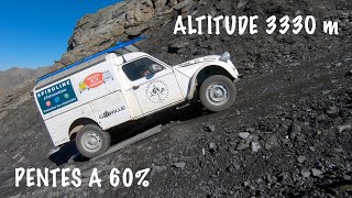 Les plus hauts sommets des Alpes en 2CV 4x4 et Fat Bike  Pic Blanc Cime Caron Chaberton [upl. by Aryan]