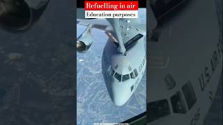 Refuelling in air with another aircrafts shortvideo aviation pafpilots duet crew trending [upl. by Aihseken]