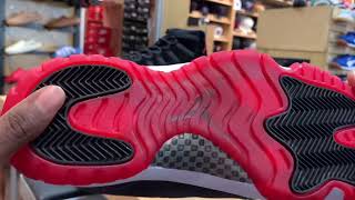 Review 201  Jordan 11 Retro Bred Velvet Women’s 2024 [upl. by Aihtnys861]