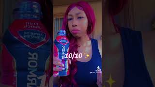 Tryin new drinks midnight viralshort drinks fypシ゚viral viraltiktok bodyarmor fruitpunch [upl. by Sidra766]