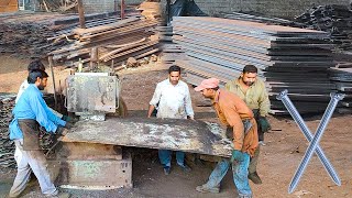 How Millions of Nails Are Made from Recycling Ship Plates The Surprising Manufacturing Process [upl. by Tager660]