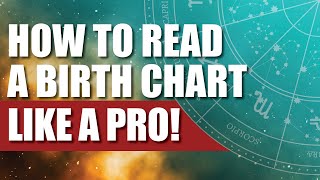 How to Read a Birth Chart Like a PRO  Traditional amp Uranian Astrology with Mychal A Bryan [upl. by Struve]