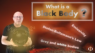 What is a Black Body Stefan Boltzmanns Law emissivity grey and white bodies  Physics [upl. by Crawley]