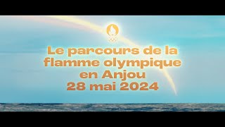 Le 28 mai lAnjou senflamme pour les Jeux Olympiques [upl. by Grimes327]