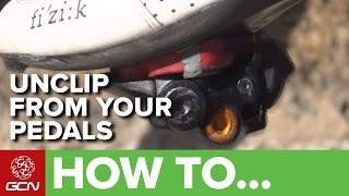 How To Unclip  Avoid A Clipless Pedal Disaster [upl. by Ydoow]