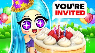 Lunars SURPRISE Birthday Party in Roblox [upl. by Schramke]