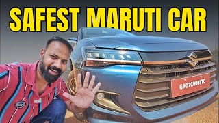 SAFEST MARUTI CAR  REALLY 😳 New Dzire 2024 Achieves FIVE STAR SAFETY Rating in GNCAP [upl. by Novahs284]