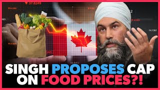 Jagmeet Proposes Canada Put a CAP on FOOD PRICES [upl. by Arette]