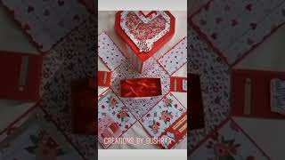 How to make a surprise box  diy explosion Box tutorial  Explosion Box birthday gift surprise box [upl. by Nomis]