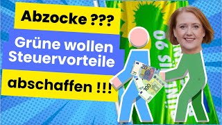 Abzocke Soviel verlierst Du wenn die Steuer Pläne der GRÜNEN umgesetzt werden [upl. by Ghassan]