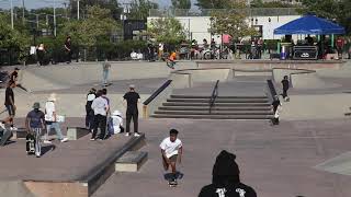 Battle of the Beach  Kids Best Trick contest  Far Rockaway Beach Skatepark  2019 [upl. by Camellia]