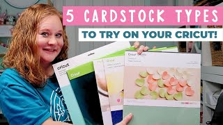 5 Cricut Cardstock Types You Need to Try Today [upl. by Paulo688]