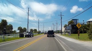 Road Trip 131  LA1 North  Southern Terminus in Grand Isle to Golden Meadow Louisiana [upl. by Nirhtak695]