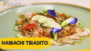 Hamachi Tiradito  A SashimiStyle Peruvian Recipe [upl. by Torp423]