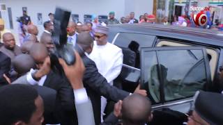 President Muhammadu Buhari Visits Lagos [upl. by Tamsky]