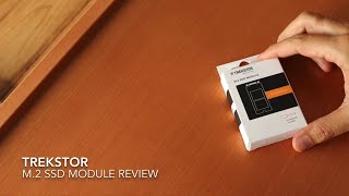 TREKSTOR M2 SSD MODULE Review [upl. by Mayhew]