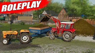 TRAKTÖRLERE AĞIR YÜK YÜKLEDİK  ROLEPLAY TADINDA 22 BÖLÜM  Farming Simulator 22  FS22 [upl. by Noleta]