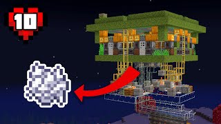 I Built 15 SUPER FAST Farms in Hardcore Minecraft 10 [upl. by Charissa156]