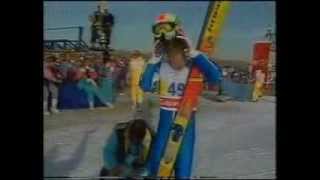 Matti Nykaenen vs Eddie The Eagle Edwards [upl. by Renmus564]