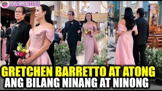 Gretchen Barretto at Atong Ang Magkasama sa isang Kasal Bilang Mga Principal Sponsors [upl. by Samid]