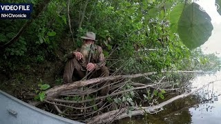 VIDEO Who is River Dave and how did he find his way to a cabin in Canterbury [upl. by Duval]