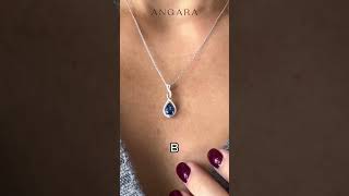 Colored Gemstone Pendants  Fall Jewelry  Fall 2024 Jewelry Trends  Angara Jewelry [upl. by Annatnas]