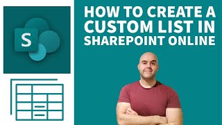 How to Create a Custom List in SharePoint Online [upl. by Kram]