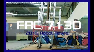 2019 FRC 7130 Future Shock  Robot Reveal [upl. by Bertrand]