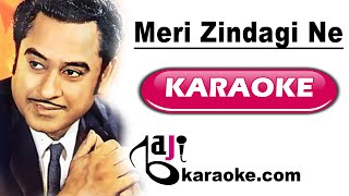 Meri Zindagi Ne Mujh Pe  Video Karaoke  Kishore Kumar  by Baji Karaoke Indian [upl. by Adiel]