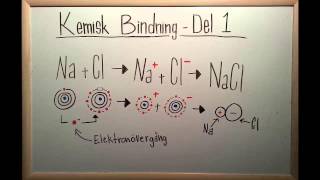 Kemi 1  Kemisk Bindning Intramolekylära Bindningar [upl. by Nikkie]