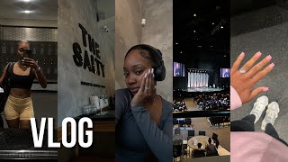 vlog  new coffee shop deep talks church gym nail appointment etc [upl. by Roane152]