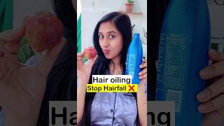 Stop Hair fall naturally  How to stop hair fall  Hair re growth oil shorts [upl. by Eulalee]