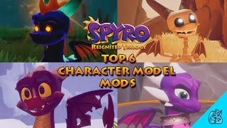 My Top 6 Character Model Mods for the Spyro Reignited Trilogy [upl. by Callum]