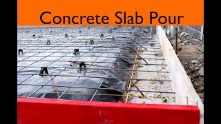 Concrete Slab Construction Australia 2020 [upl. by Eimorej]