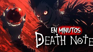 DEATH NOTE Toda la Serie  EN MINUTOS [upl. by Eeladnerb]