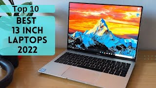 Top 10 Best 13 Inch Laptops 2022 [upl. by Oah]