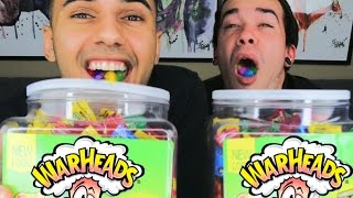 INSANE WARHEAD CHALLENGE TRUE OR FALSE TRIVIA [upl. by Brie]