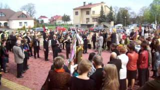 Radomyśl nad Sanem  Wielkanoc 2011 orkiestra dęta  marsz quotWakacjequot [upl. by Alaine]