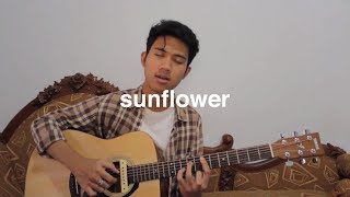 Sunflower  Rex Orange County Fingerstyle Guitar [upl. by Ahseiat]