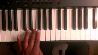 Major Scales How to Play G Major Scale Two Octaves on Piano Right and Left hand [upl. by Herrle491]