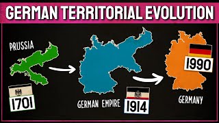 The Territorial Evolution Of GERMANY [upl. by Neehs]