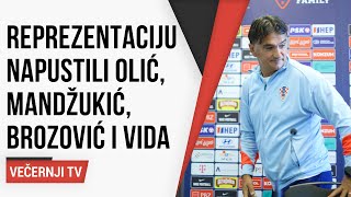 Reprezentaciju napustili Olić Mandžukić Brozović i Vida [upl. by Namqul]