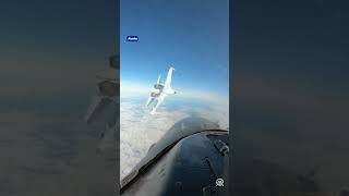 Video shows NORAD intercepting Russian aircraft in Alaska defense zone [upl. by Butterworth]