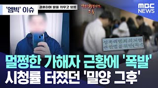 엠빅 이슈 멀쩡한 가해자 근황에 폭발 시청률 터졌던 밀양 그후 20240603엠빅뉴스 [upl. by Tteve]